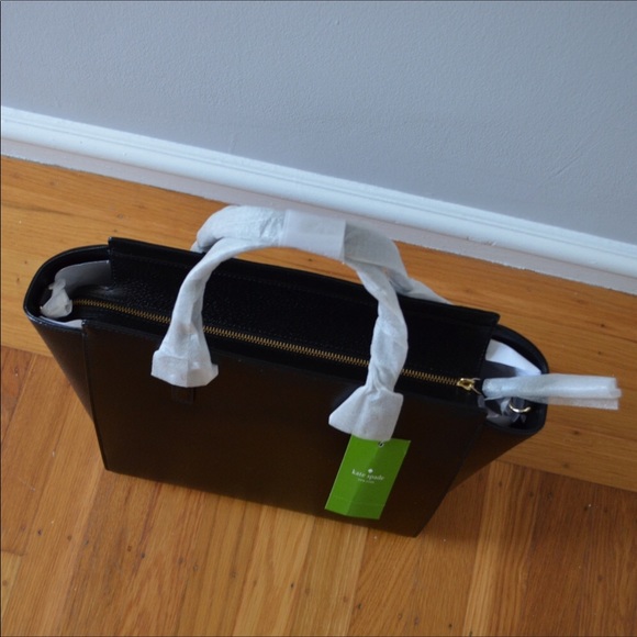 KATE SPADE Black Leather Crossbody Bag + Wallet - Picture 12 of 14